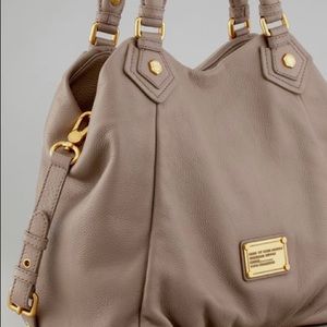Marc by Marc Jacobs Classic Q Fran Large Hobo Bag in Taupe